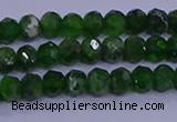 CRB1921 15.5 inches 2*3mm faceted rondelle diopside beads