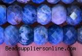 CRB1989 15.5 inches 4*6mm faceted rondelle apatite beads wholesale