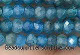 CRB2240 15.5 inches 2*3mm faceted rondelle apatite beads