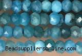 CRB2245 15.5 inches 2*3mm faceted rondelle apatite beads