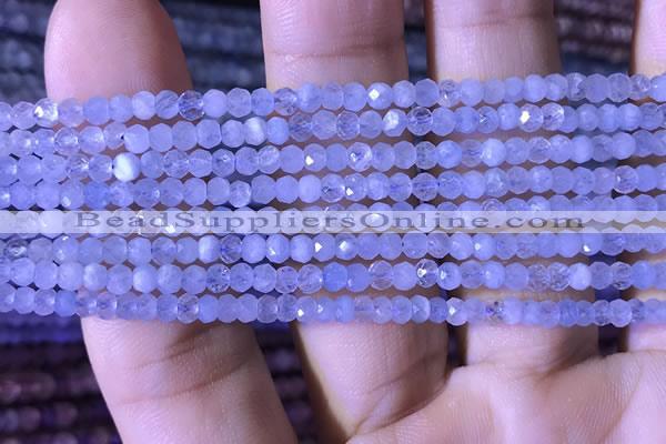 CRB2626 15.5 inches 2*3mm faceted rondelle aquamarine beads