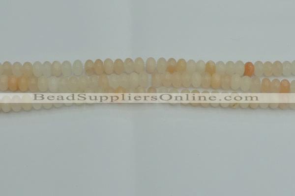 CRB2815 15.5 inches 4*6mm rondelle pink aventurine beads