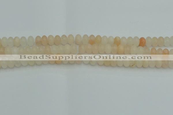 CRB2816 15.5 inches 5*8mm rondelle pink aventurine beads