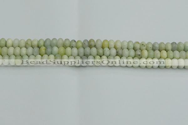 CRB2825 15.5 inches 4*6mm rondelle jade beads wholesale