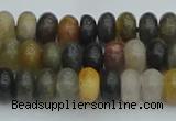 CRB2845 15.5 inches 4*6mm rondelle fancy jasper beads wholesale