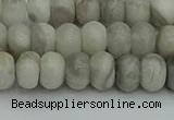 CRB2861 15.5 inches 5*8mm rondelle grey agate beads