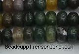 CRB2867 15.5 inches 6*10mm rondelle Indian agate beads