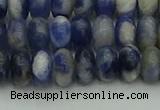 CRB2881 15.5 inches 5*8mm rondelle sodalite beads wholesale