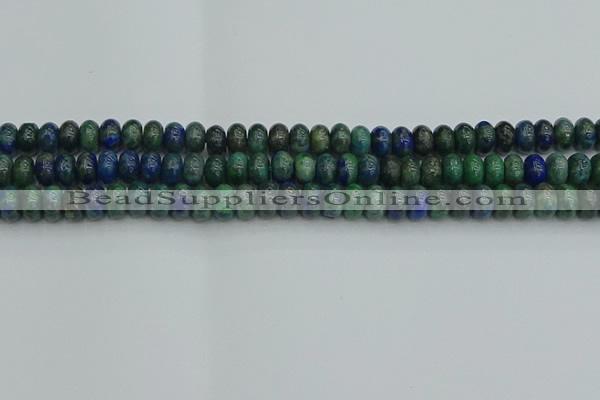 CRB2891 15.5 inches 5*8mm rondelle chrysocolla beads wholesale