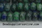 CRB2892 15.5 inches 6*10mm rondelle chrysocolla beads wholesale