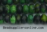 CRB2896 15.5 inches 5*8mm rondelle chrysocolla beads wholesale