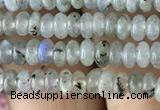 CRB4001 15.5 inches 2.5*4.5mm rondelle labradorite beads wholesale