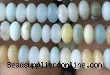 CRB4004 15.5 inches 2.5*4.5mm rondelle amazonite beads wholesale