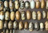 CRB4011 15.5 inches 2.5*4.5mm rondelle picture jasper beads wholesale