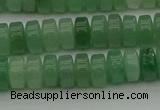 CRB426 15.5 inches 5*8mm rondelle green aventurine beads