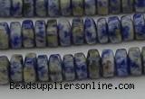 CRB428 15.5 inches 5*8mm rondelle African sodalite beads wholesale