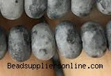 CRB5076 15.5 inches 5*8mm rondelle matte labradorite beads wholesale