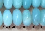 CRB5332 15.5 inches 5*8mm rondelle Chinese amazonite beads