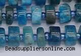 CRB537 15.5 inches 6*10mm tyre apatite gemstone beads wholesale