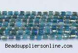 CRB5600 15.5 inches 5mm - 6mm faceted tyre apatite beads