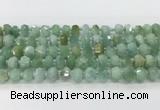 CRB5650 15.5 inches 5*8mm-6*10mm faceted rondelle jade beads wholesale