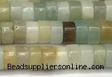 CRB5680 15 inches 4*6mm heishi amazonite beads wholesale