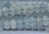 CRB5742 15 inches 2*3mm faceted aquamarine beads