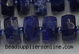 CRB584 15.5 inches 8*16mm faceted rondelle sodalite beads