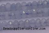 CRB711 15.5 inches 2.5*4mm faceted rondelle aquamarine beads