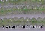 CRB723 15.5 inches 2.5*4mm faceted rondelle prehnite gemstone beads