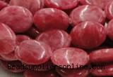 CRC08 16 inches 15*20mm oval rhodochrosite gemstone beads wholesale