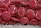 CRC10 16 inches 10mm coin rhodochrosite gemstone beads wholesale