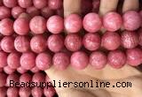 CRC1053 15.5 inches 16mm round rhodochrosite beads wholesale