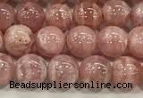 CRC1186 15.5 inches 6mm round Argentina rhodochrosite beads