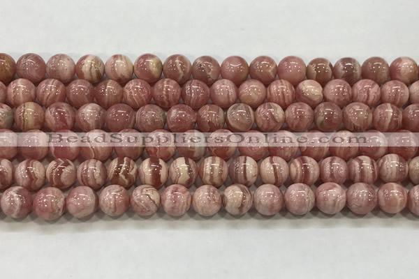 CRC1189 15.5 inches 10mm round Argentina rhodochrosite beads