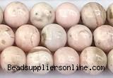 CRC1196 15 inches 6mm round rhodochrosite gemstone beads