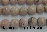 CRC153 15.5 inches 10mm round Argentina rhodochrosite beads