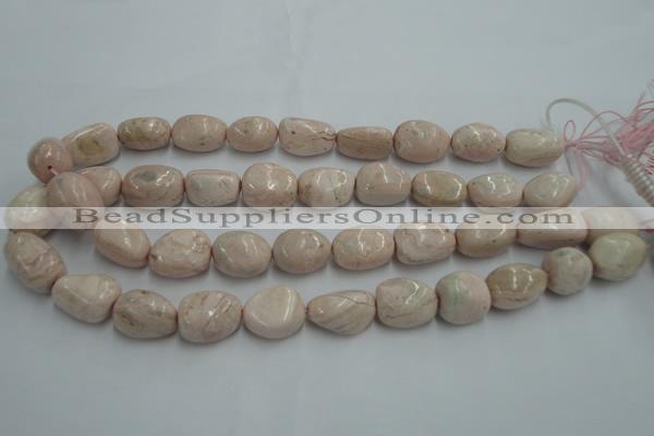 CRC156 15.5 inches 13*18mm nuggets Argentina rhodochrosite beads