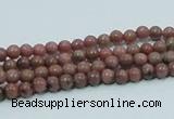 CRC200 16 inches 4mm round rhodochrosite gemstone beads wholesale