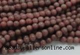 CRC50 15.5 inches 4mm round rhodochrosite gemstone beads wholesale