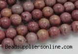 CRC52 15.5 inches 8mm round rhodochrosite gemstone beads wholesale