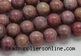 CRC53 15.5 inches 10mm round rhodochrosite gemstone beads wholesale