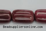 CRC825 15.5 inches 18*25mm rectangle Brazilian rhodochrosite beads