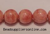 CRC91 16 inches 16mm round grade AA argentina rhodochrosite beads