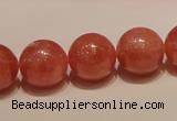 CRC93 16 inches 14mm round grade AAA argentina rhodochrosite beads