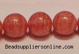 CRC94 16 inches 16mm round grade AAA argentina rhodochrosite beads