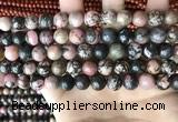 CRD353 15.5 inches 10mm round rhodonite beads wholesale