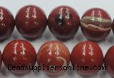 CRE03 16 inches 18mm round natural red jasper beads wholesale