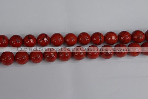 CRE316 15.5 inches 16mm round red jasper beads wholesale