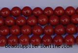 CRE320 15.5 inches 4mm round red jasper beads wholesale